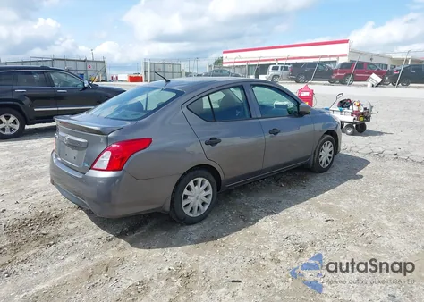 2016 Nissan Versa 1.6 S+ z USA, uszkodzony, nr VIN 3N1CN7AP9GL838000